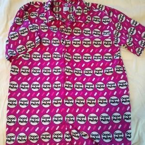 ladies Good & Plenty button up shirt